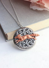 Load image into Gallery viewer, Fox Photo Locket Necklace