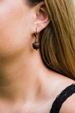 Load image into Gallery viewer, Burnt Copper Acorn Earrings