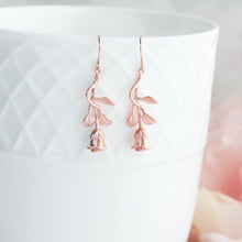 Load image into Gallery viewer, LIttle Rose Earrings | Long Stem Roses