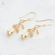 Load image into Gallery viewer, Little Rose Earrings | Small Flower Earrings