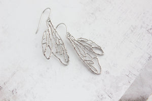 Gold Wing Earrings