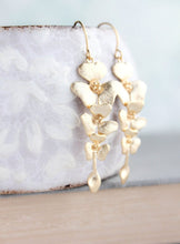 Load image into Gallery viewer, Gold Orchid Necklace | Flower Pendant