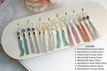 Load image into Gallery viewer, Chain Tassle Earrings - 9 Colors