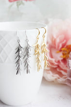 Load image into Gallery viewer, Rosemary Branch Earrings - Matte Gold