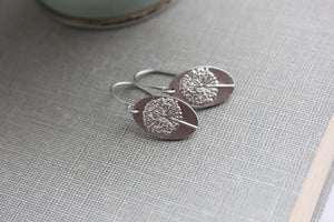 Dandelion Puff Earrings