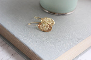 Dandelion Puff Earrings