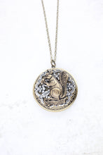 Load image into Gallery viewer, Squirrel Locket Necklace