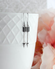 Load image into Gallery viewer, Dainty Arrow Earrings - Three Colors