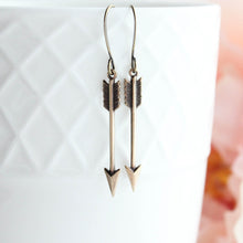 Load image into Gallery viewer, Dainty Arrow Earrings - Three Colors