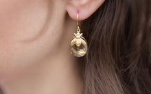 Load image into Gallery viewer, Honey Bee Earrings - Glass Drops