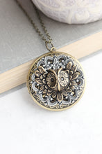 Load image into Gallery viewer, Owl Locket Necklace