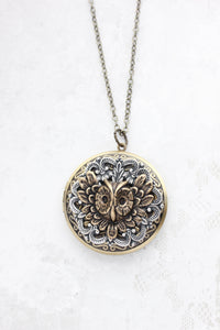 Owl Locket Necklace