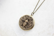 Load image into Gallery viewer, Bee Locket Necklace