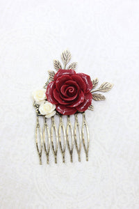 Red Rose Comb - C1049