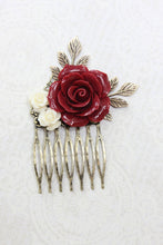 Load image into Gallery viewer, Red Rose Comb - C1049