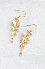 Load image into Gallery viewer, Orchid Earrings - Gold and Silver